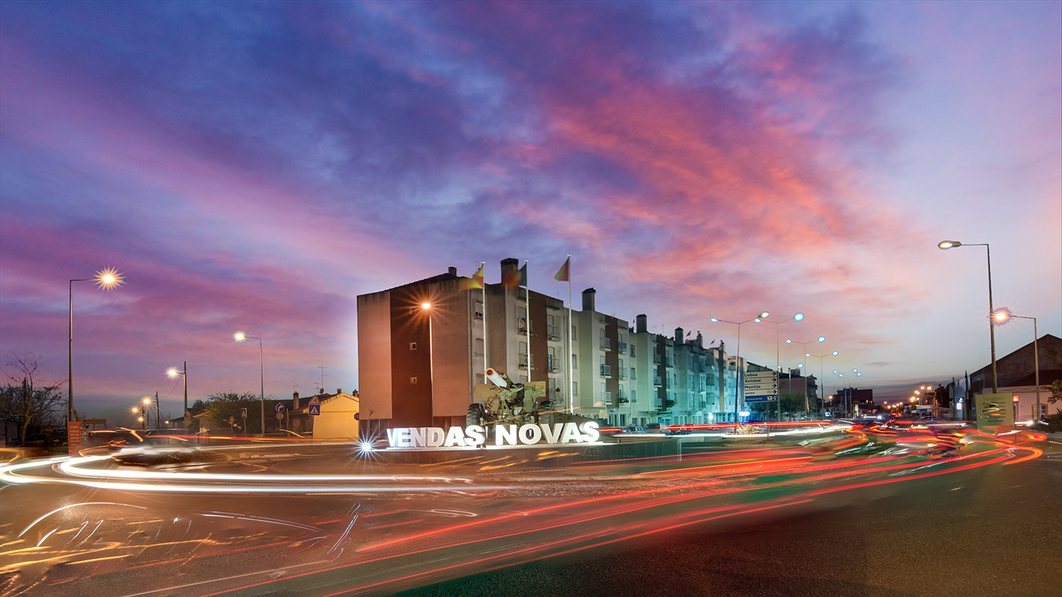 Rotunda do Obus, Vendas Novas